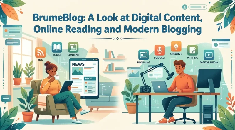 BrumeBlog A Look at Digital Content, Online Reading and Modern Blogging.