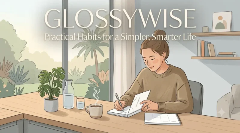 GlossyWise Practical Habits for a Simpler, Smarter Life