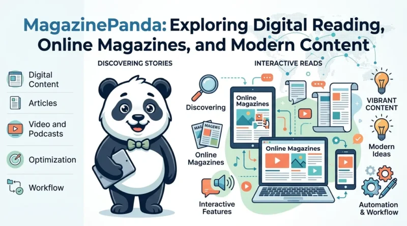 MagazinePanda Exploring Digital Reading, Online Magazines and Modern Content