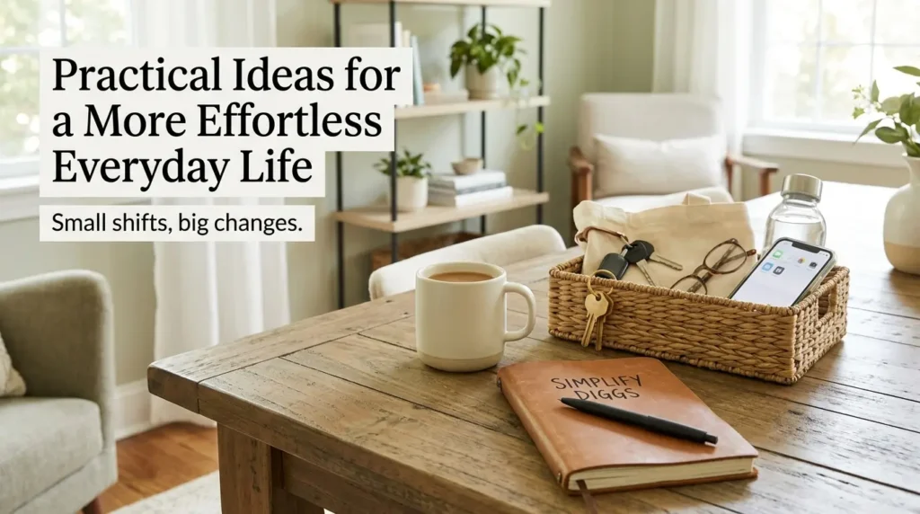 SimplifyDiggs Practical Ideas for a More Effortless Everyday Life