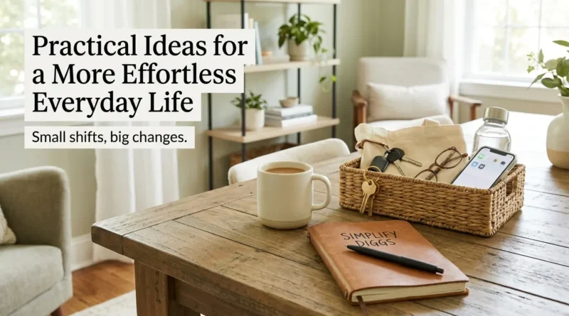 SimplifyDiggs Practical Ideas for a More Effortless Everyday Life