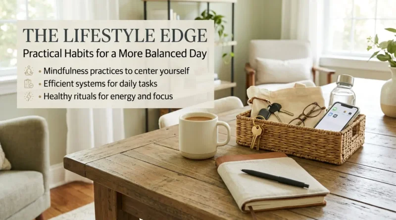 The Lifestyle Edge Practical Habits for a More Balanced Day