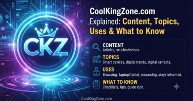 CoolKingZone.com Explained Content, Topics, Uses & What to Know.