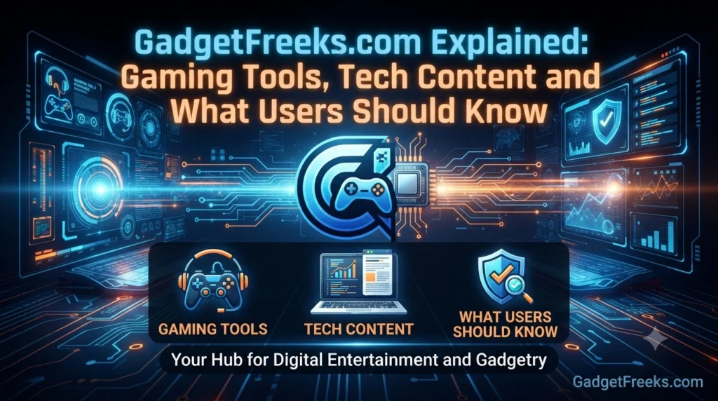 GadgetFreeks.com Explained Gaming Tools, Tech Content and What Users Should Know.