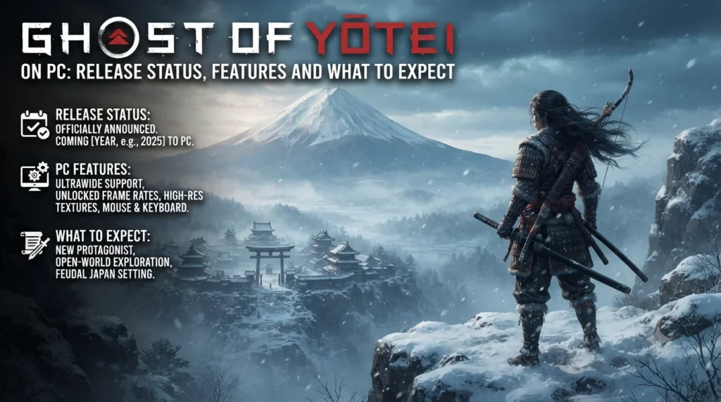 Ghost of Yōtei on PC Release Status, Features and What to Expect.