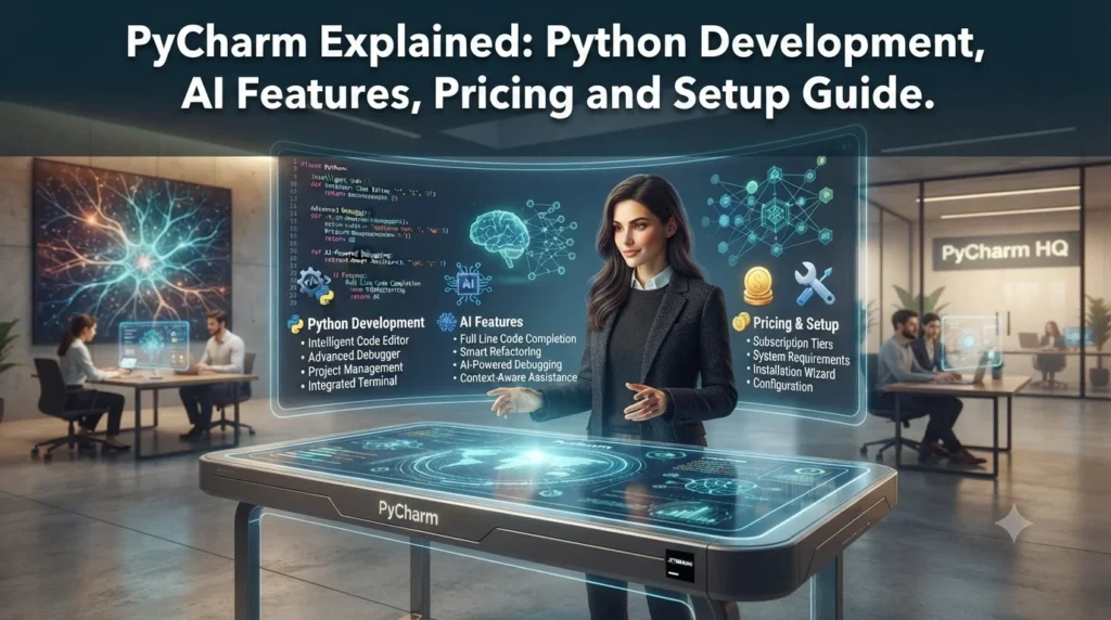 PyCharm Explained Python Development, AI Features, Pricing and Setup Guide.