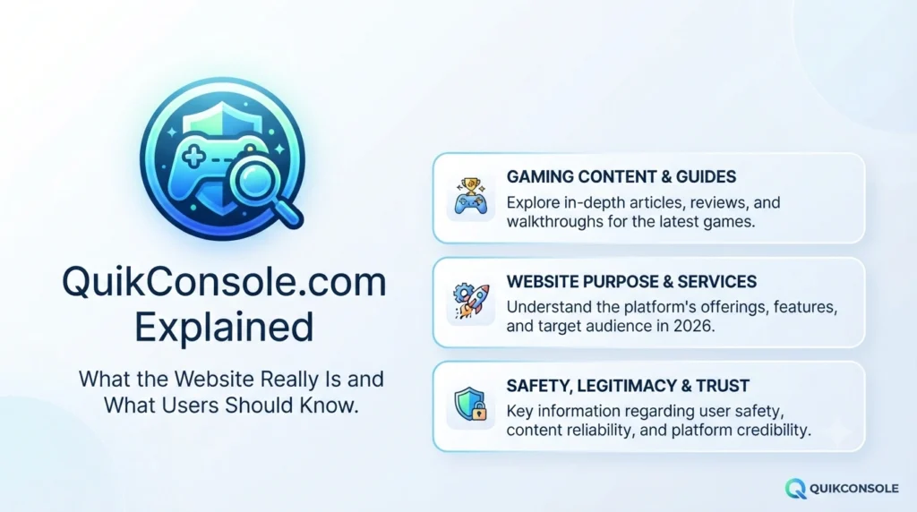 QuikConsole.com Explained What the Website Really Is and What Users Should Know.
