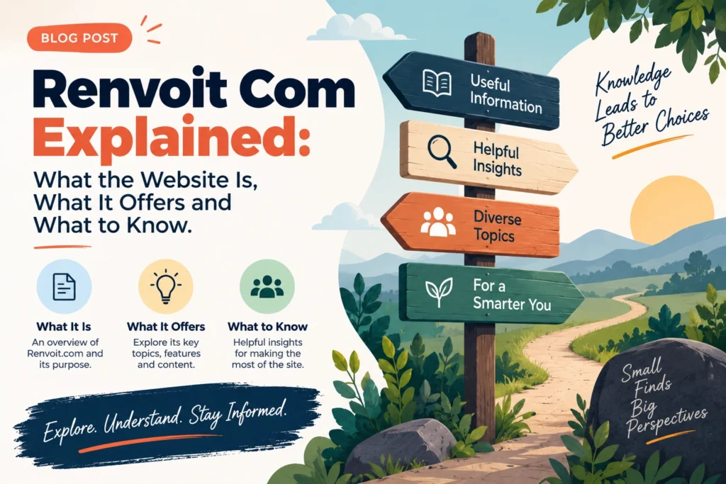 Renvoit Com Explained What the Website Is, What It Offers and What to Know.