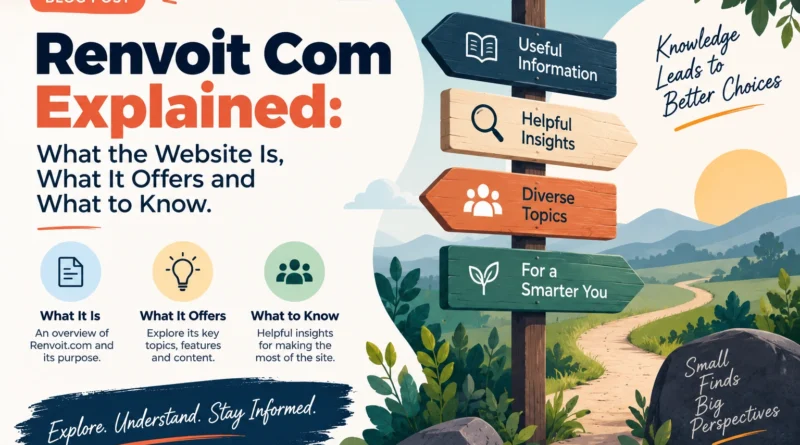 Renvoit Com Explained What the Website Is, What It Offers and What to Know.
