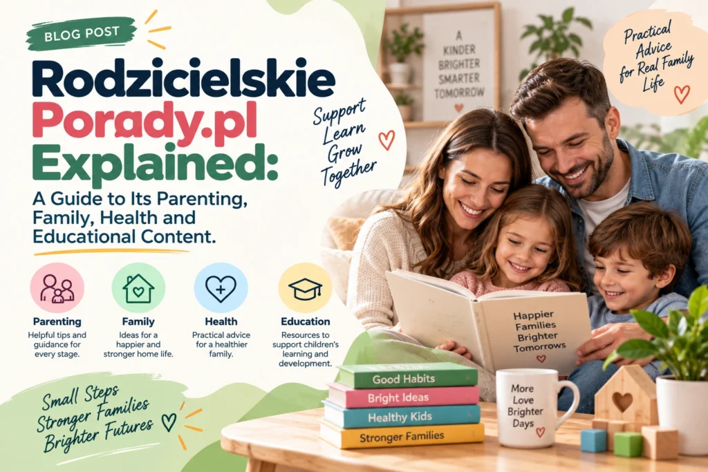 RodzicielskiePorady.pl Explained A Guide to Its Parenting, Family, Health and Educational Content.