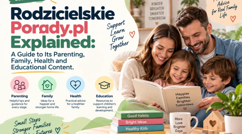 RodzicielskiePorady.pl Explained A Guide to Its Parenting, Family, Health and Educational Content.