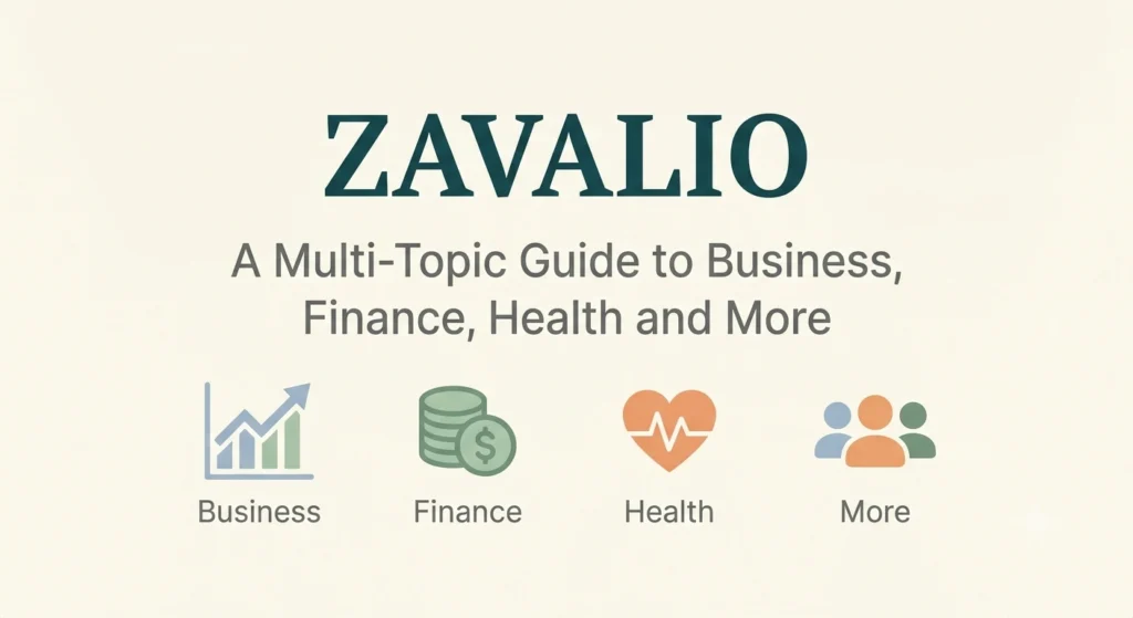 Zavalio A Multi-Topic Guide to Business, Finance, Health and More
