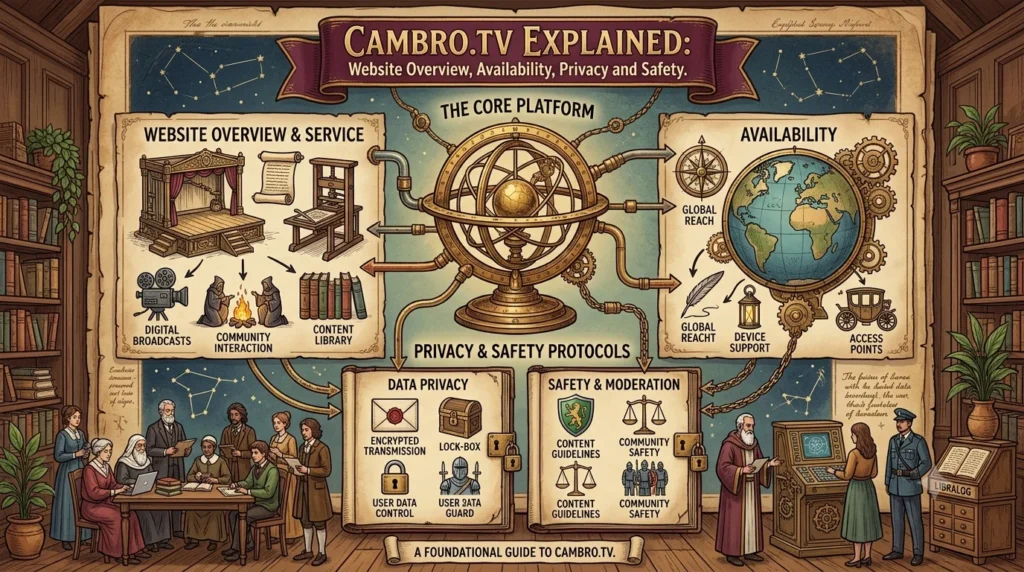 Cambro.tv Explained Website Overview, Availability, Privacy and Safety.