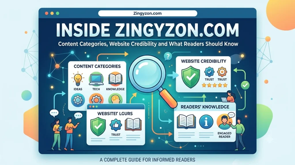 Inside Zingyzon.com Content Categories, Website Credibility and What Readers Should Know .